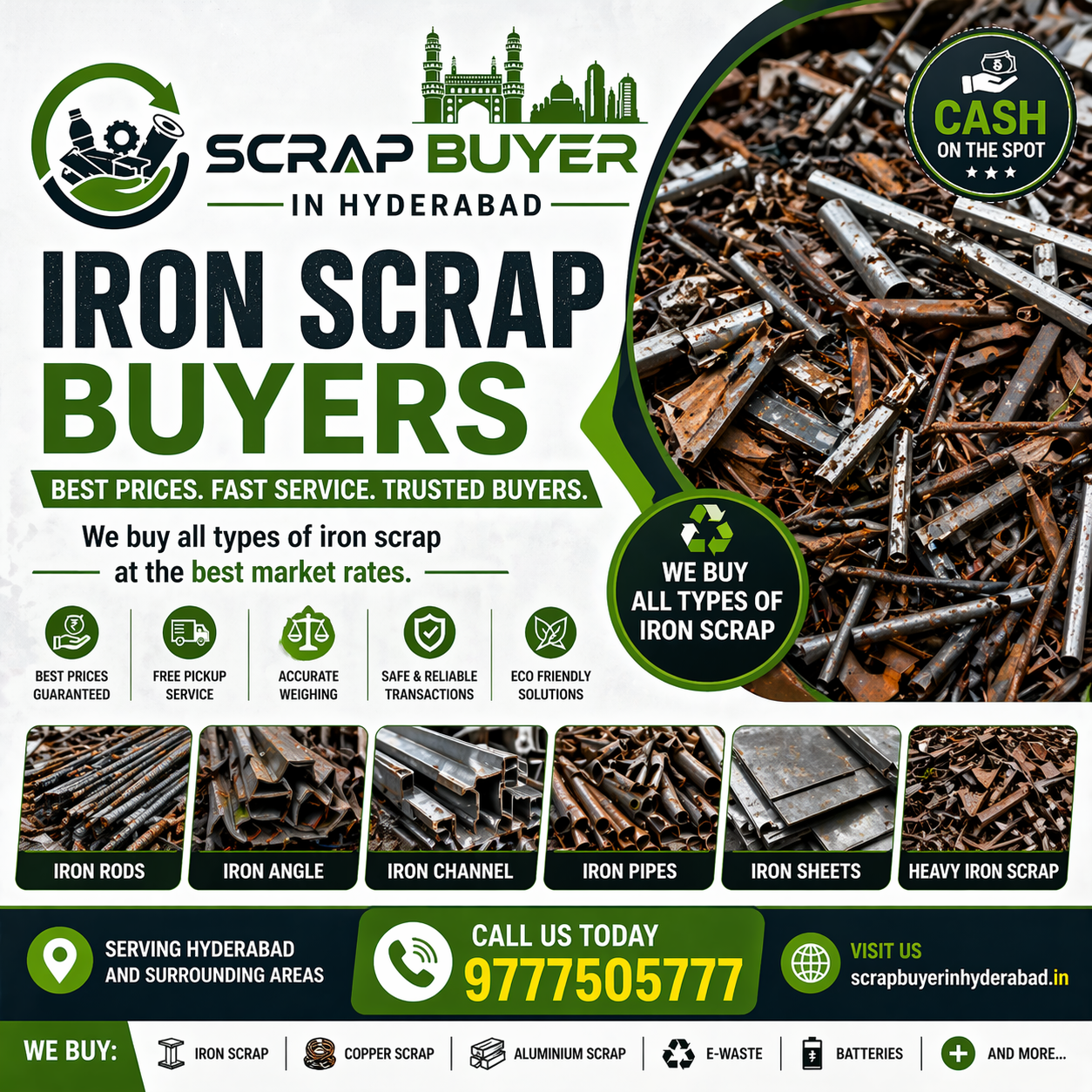 Iron scrap buyers