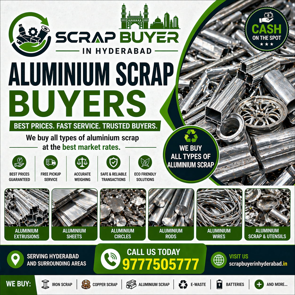 Aluminum scrap buyers